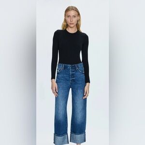 Pistola Medium Blue Wide Leg Jeans